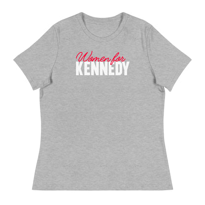 Women for Kennedy Women's Relaxed Tee - TEAM KENNEDY. All rights reserved